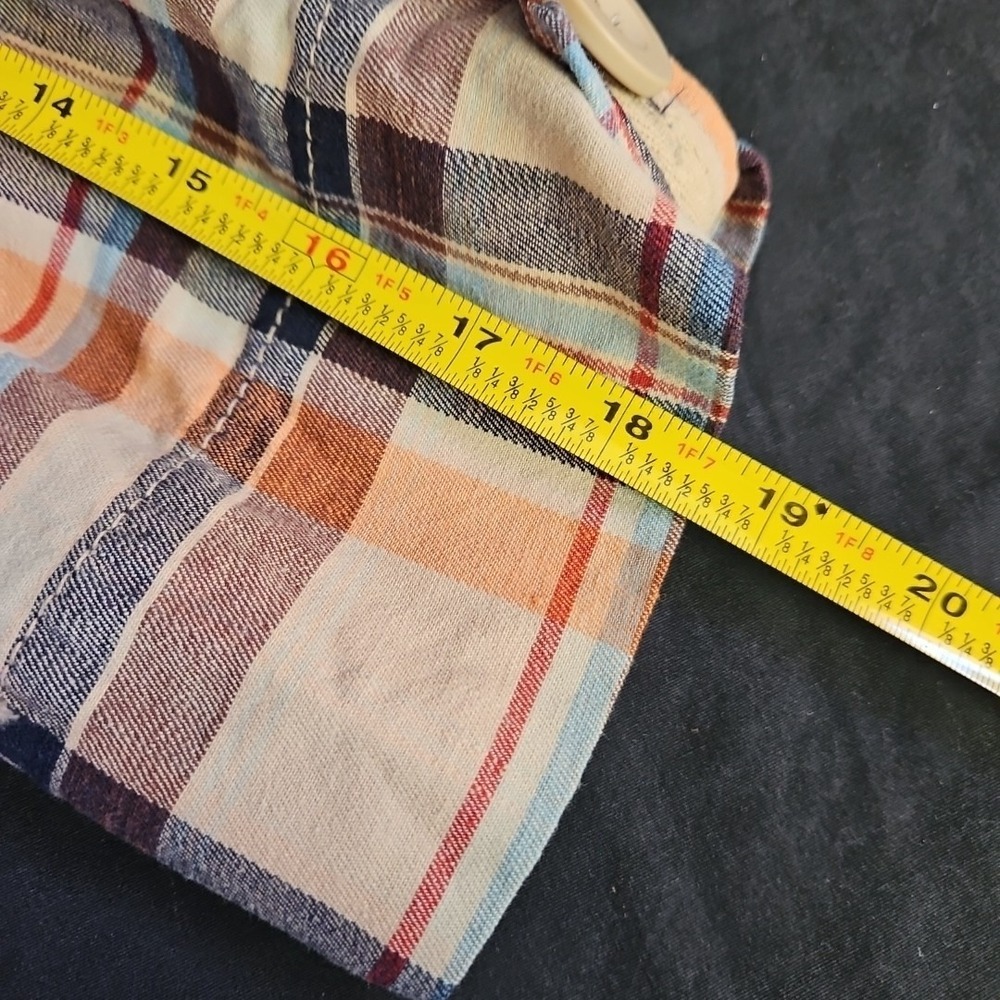 Charlotte Russe Plaid Peacoat Jacket Size S Women's Boho Casual Y2K - Picture 9 of 10